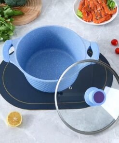 Aluminum Alloy Combination Cookware Set Special Flat Bottomed Soup Pot Milk Pot Frying Pan for Open Flame Stove