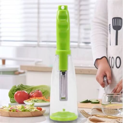 Container Fruits Vegetables Multi function Stainless Steel Manual Kitchen Peeler