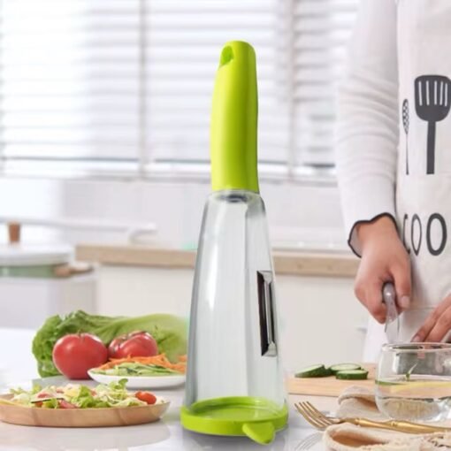 Container Fruits Vegetables Multi function Stainless Steel Manual Kitchen Peeler