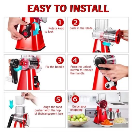 Manual Kitchen Household 3-in-1 Hand Cutting Tools Vegetable Fruit Chopper Tool Peeler Stainless Steel