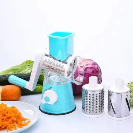Manual Kitchen Household 3-in-1 Hand Cutting Tools Vegetable Fruit Chopper Tool Peeler Stainless Steel
