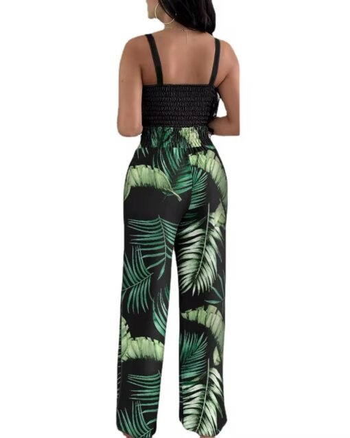 Explosive Spring and Summer New Halter Top Lace-up Trousers Casual Suit Women