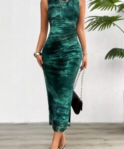 Slim Sleeveless Dress for Spring and Summer for Woman