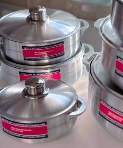 Quality Aluminum cookware set 12PCS Die Cast Casserole Forged Big Kitchenware cooking Soup Pot Set