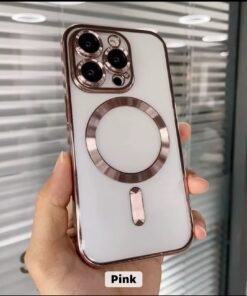 Electroplate wireless charging phone case for iphone tpu magnetic phone case for iphone 16 15 14 13 12 11 Pro max