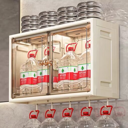 Pp Material Plastic Drawer Foldable Bathroom Storage Cabinet Over Toilet With Hooks Kitchen Spices Storage Cabinets