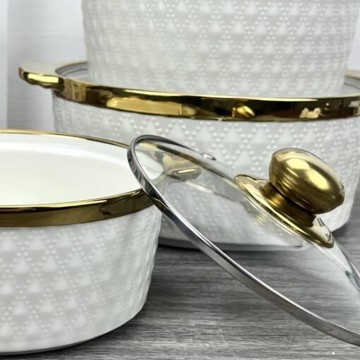 Elegant Ceramic Soup Pot Quality ceramic Pot Set