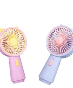 Cute Fashion Cartoon Portable Usb Charge Fan Portable Rechargeable Kawaii Anime Fan Air Cooler Small Gift Mini Fans