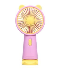 Cute Fashion Cartoon Portable Usb Charge Fan Portable Rechargeable Kawaii Anime Fan Air Cooler Small Gift Mini Fans