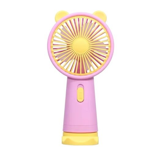 Cute Fashion Cartoon Portable Usb Charge Fan Portable Rechargeable Kawaii Anime Fan Air Cooler Small Gift Mini Fans