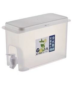 TS Large Capacity Refrigerator Beverage Bucket Simple Household Tea and Fruit Infuser Pitcher with Tap Cold Brew Bottle
