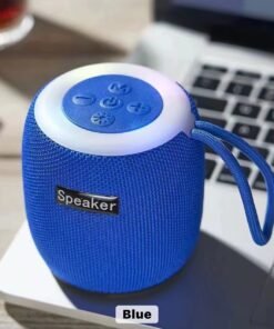 Portable Outdoor Fabric Wireless Bluetooth Speaker Mini Sound Speaker with Mood Night Light RGB Flashing