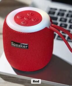 Portable Outdoor Fabric Wireless Bluetooth Speaker Mini Sound Speaker with Mood Night Light RGB Flashing