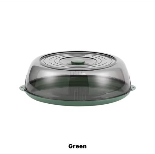 Plastic Microwave Food Plate Container Cover Multi Layer Food Vegetable Cover Heat-insulated vegetable cover