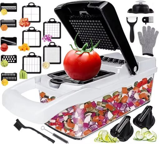 Multifunctional Food Chopper Kitchen Vegetable Slicer Dicer Cutter Veggie Chopper