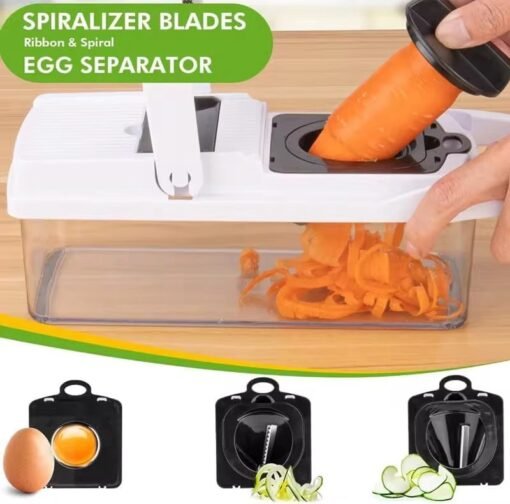 Multifunctional Food Chopper Kitchen Vegetable Slicer Dicer Cutter Veggie Chopper