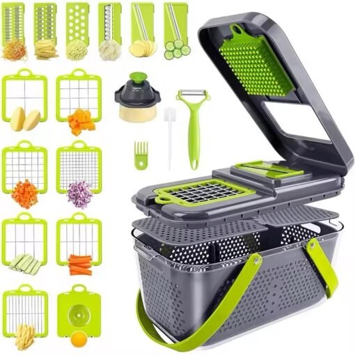 22 in 1 Manual Vegetable Chopper Slicer Fruit Cocina Onion Cutter Vegetable Cutter