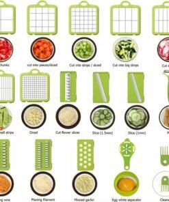 22 in 1 Manual Vegetable Chopper Slicer Fruit Cocina Onion Cutter Vegetable Cutter