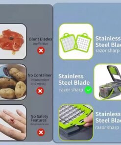 22 in 1 Manual Vegetable Chopper Slicer Fruit Cocina Onion Cutter Vegetable Cutter
