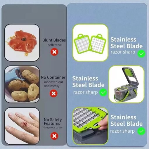22 in 1 Manual Vegetable Chopper Slicer Fruit Cocina Onion Cutter Vegetable Cutter