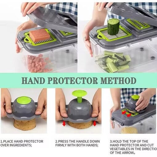 22 in 1 Manual Vegetable Chopper Slicer Fruit Cocina Onion Cutter Vegetable Cutter