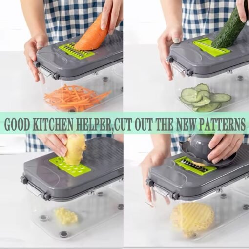 22 in 1 Manual Vegetable Chopper Slicer Fruit Cocina Onion Cutter Vegetable Cutter