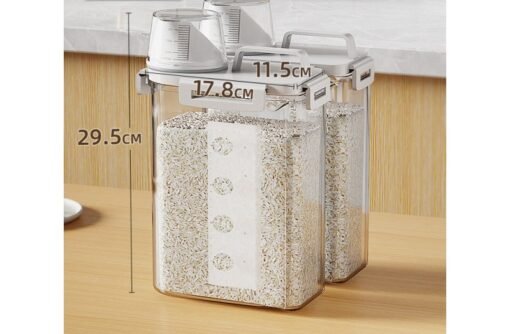 Grains storage box rice bucket household insect-proof moisture-proof