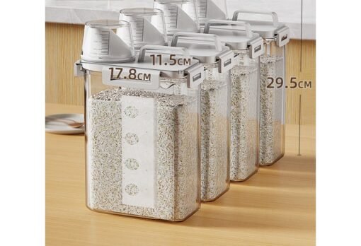 Grains storage box rice bucket household insect-proof moisture-proof