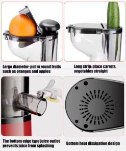 Large Caliber Juicer Juice Residue Separation Household Multi-functional Juicer