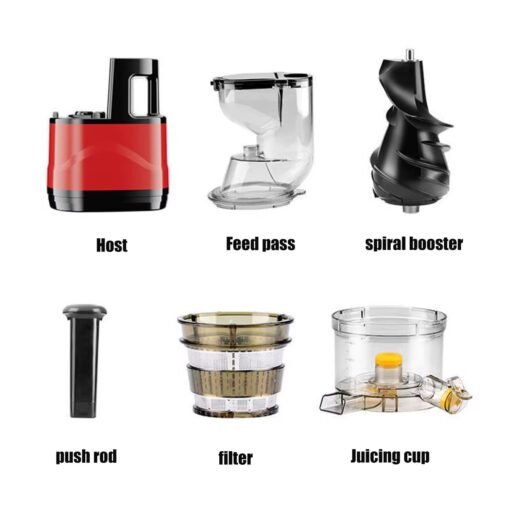 Large Caliber Juicer Juice Residue Separation Household Multi-functional Juicer
