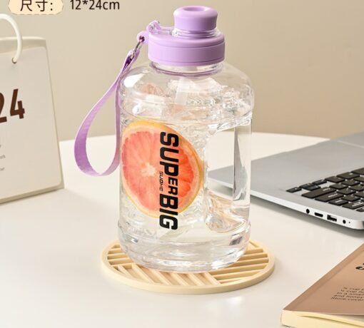 Ton Barrel Fitness Water Bottle Large Capacity Men's Special Sports Water Bottle Outdoor Carry Fitness Large Capacity.