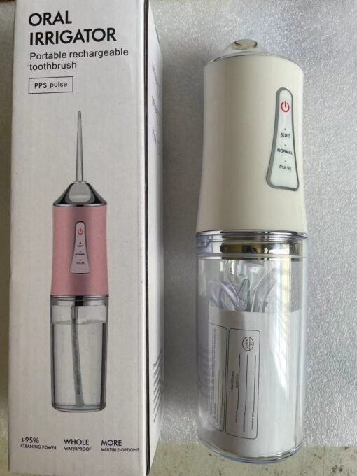 Triangular water flosser off-white 