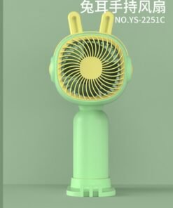New style cartoon handheld small fan mini cute portable cartoon creative electric fan USB charging