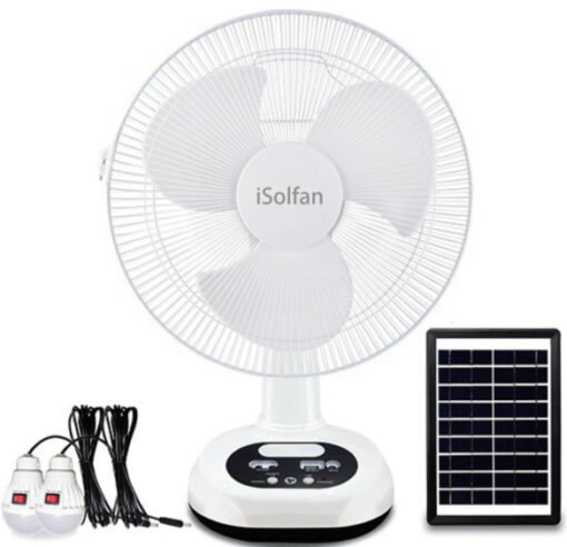 12-inch Solar Fan Energy-saving Multi-speed Adjustment Solar Fan