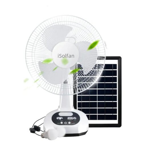 12-inch Solar Fan Energy-saving Multi-speed Adjustment Solar Fan