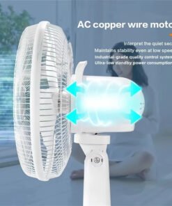 12-inch Solar Fan Energy-saving Multi-speed Adjustment Solar Fan