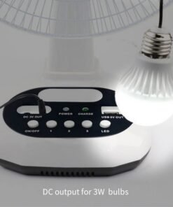 12-inch Solar Fan Energy-saving Multi-speed Adjustment Solar Fan