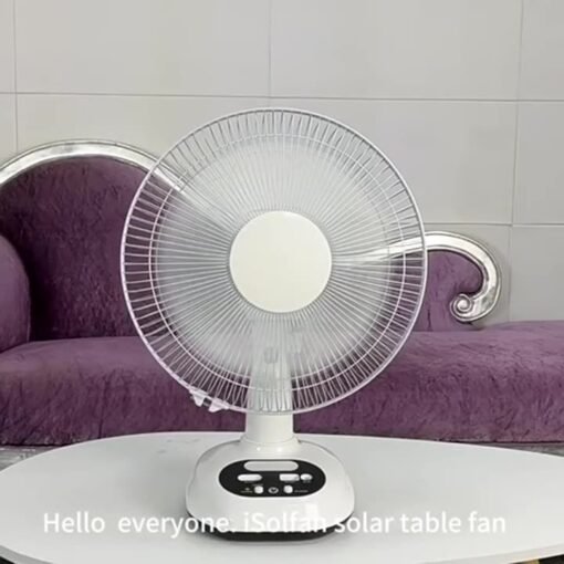 12-inch Solar Fan Energy-saving Multi-speed Adjustment Solar Fan