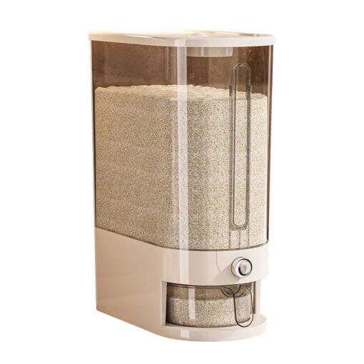 New Household Rice Bucket is designed for optimal food storage with a focus on keeping your rice and other grains fresh.