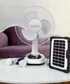 12-inch Solar Fan Energy-saving Multi-speed Adjustment Solar Fan