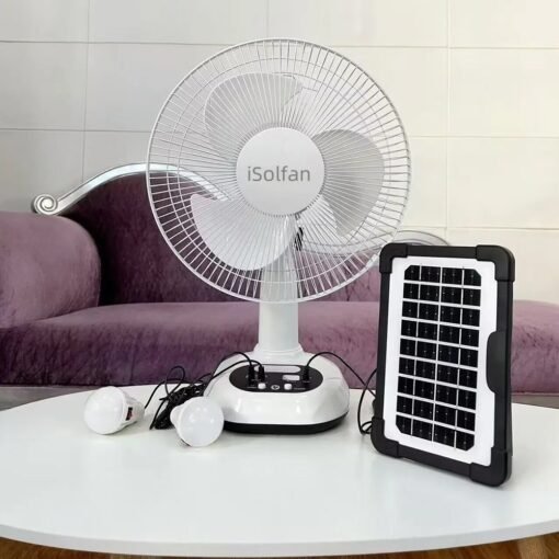 12-inch Solar Fan Energy-saving Multi-speed Adjustment Solar Fan