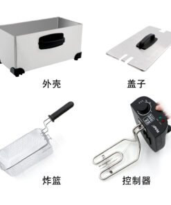 Raf 3.5L Deep Fryer Electric Fryer Commercial French Fries Machine