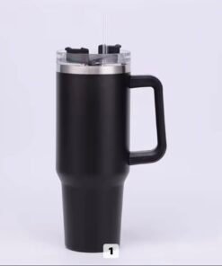 40oz Stainless Steel Vacuum Insulated Tumbler with Lid and Straw